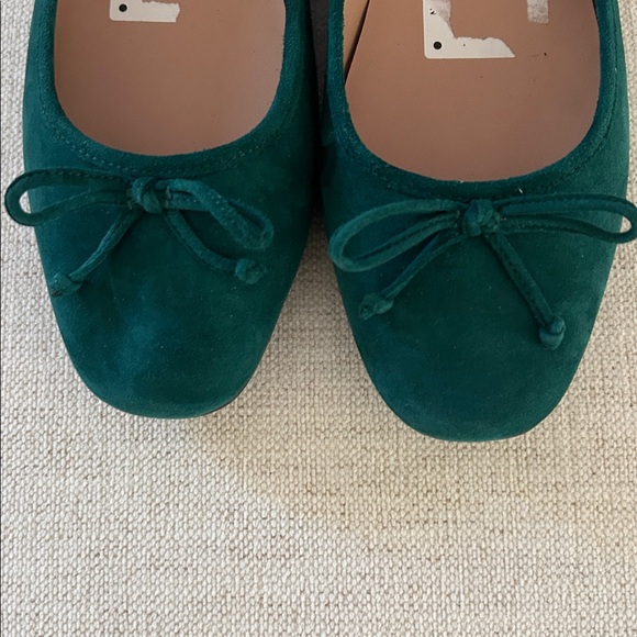 Cole Haan Yara Soft Ballet, Rainforest Suede Green, Size 9, NWT No box - Picture 7 of 9